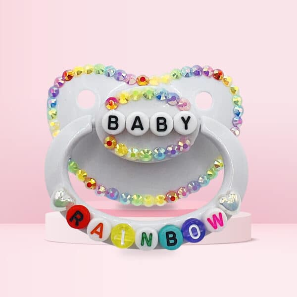 Baby Rainbow Adult Pacifier